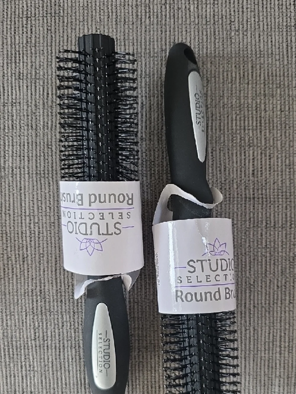 Collection Of Styling Brushes In A Variety Of Types And Brands, New, Seven Total